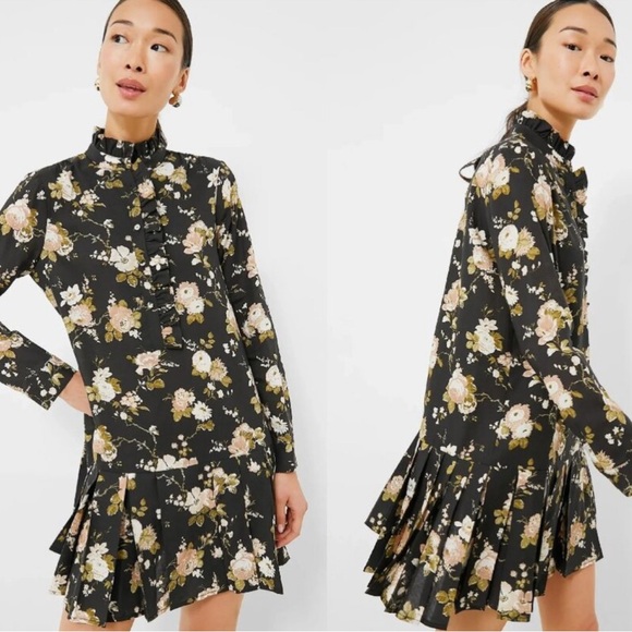 Tuckernuck Midnight Garden Floral Tate Dress - Picture 1 of 3